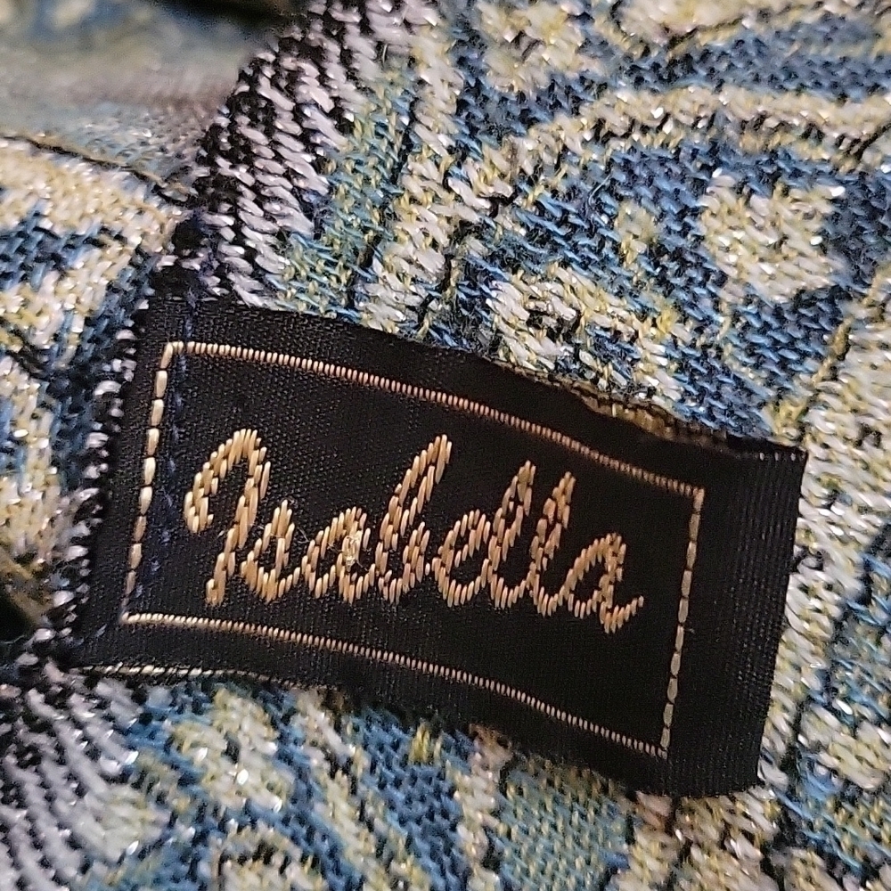ISABELLA Paisley Jacquard Metallic Scarf Shawl Stole Blanket Wrap - Picture 7 of 10